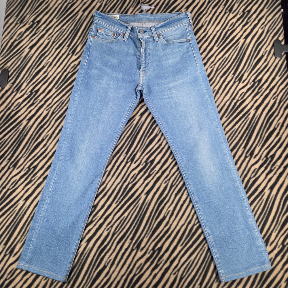 Levi's Premium 511 Slim Fit Jeans Big E Red Tab Light Wash Mens W30 L30
